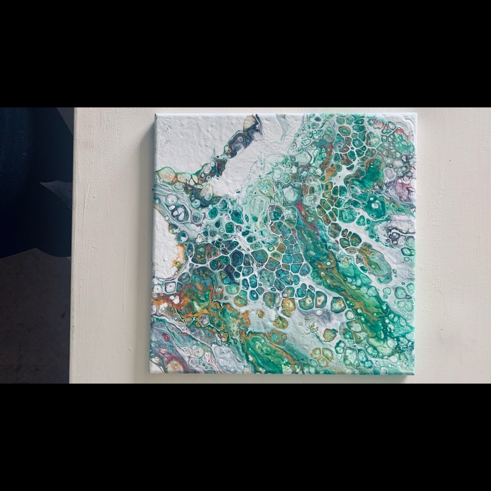 “Louisiana” Original Pour Painting on canvas